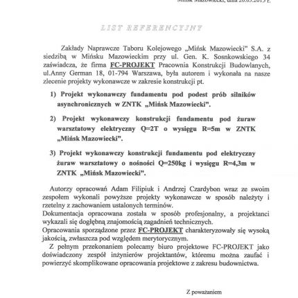 Referencje